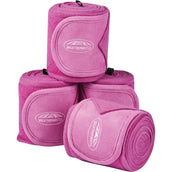 Weatherbeeta Bandages Fleece 4 Pieces Red Violet