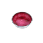 Weatherbeeta Dog Bowl Non-Slip Stainless Steel Shade Magenta