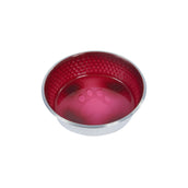 Weatherbeeta Dog Bowl Non-Slip Stainless Steel Shade Magenta