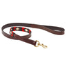 WeatherBeeta Dog Leash Polo Leather Cowdray/Brown/Black/Red/White