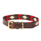 WeatherBeeta Collar Polo Leather Cowdray/Brown/Black/Red/White