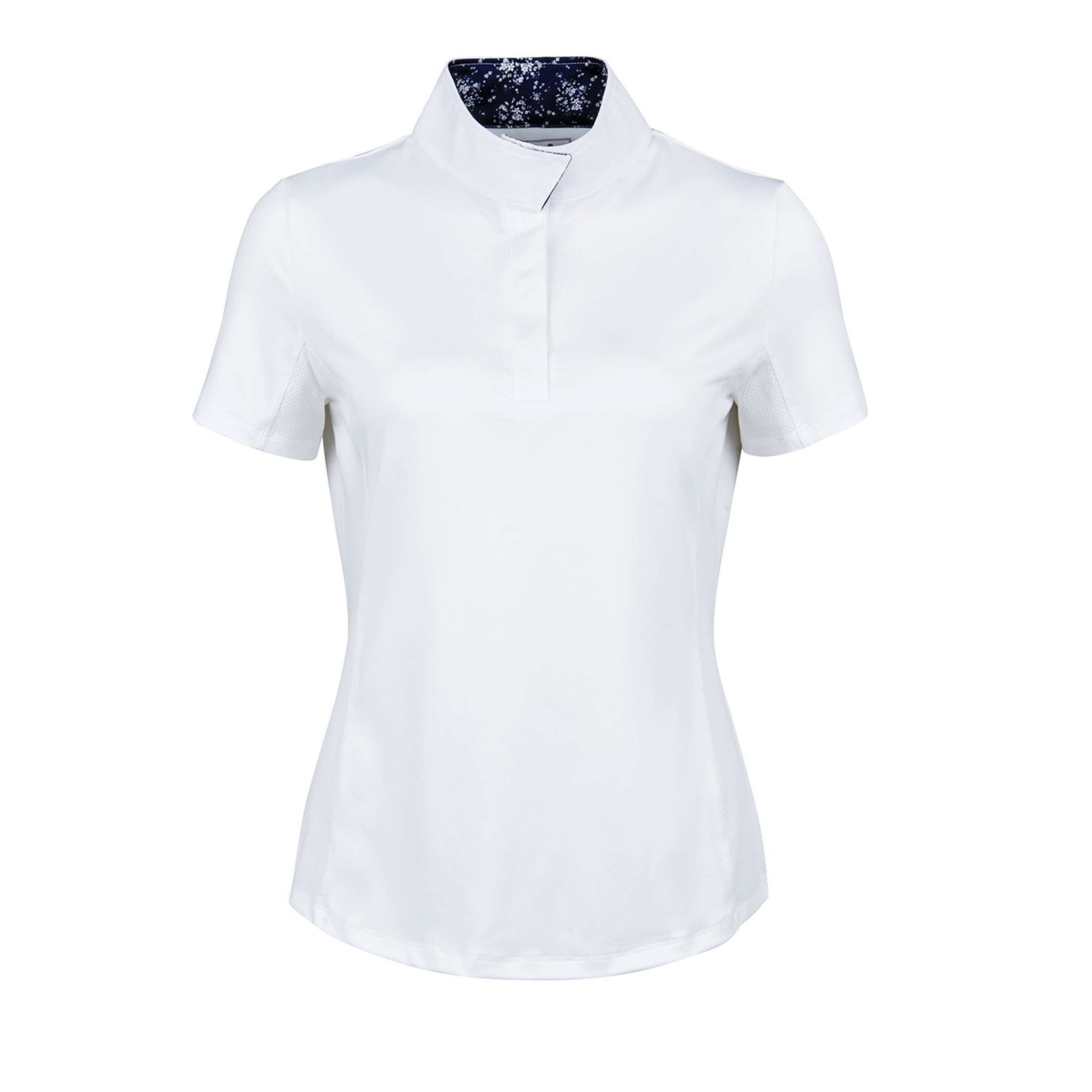 Dublin Competition Shirt Ria Short Sleeves White/Navy