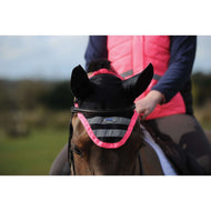 Weatherbeeta Ear Net Reflective Pink