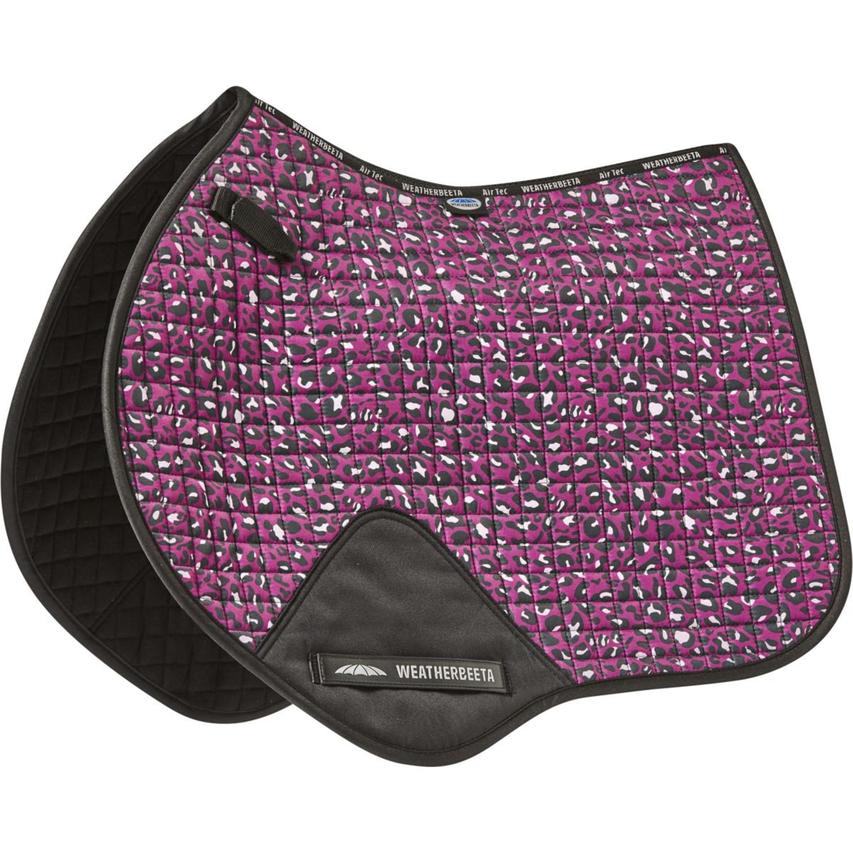 Weatherbeeta Saddlepad Prime Leopard Jumping Pink Leopard