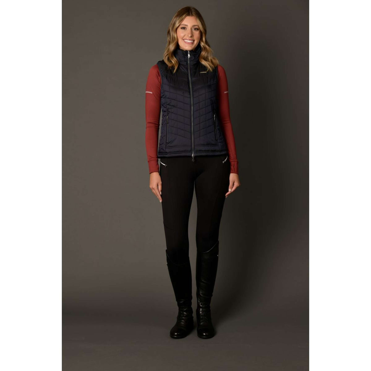 Weatherbeeta Bodywarmer Gia Puffer Ink