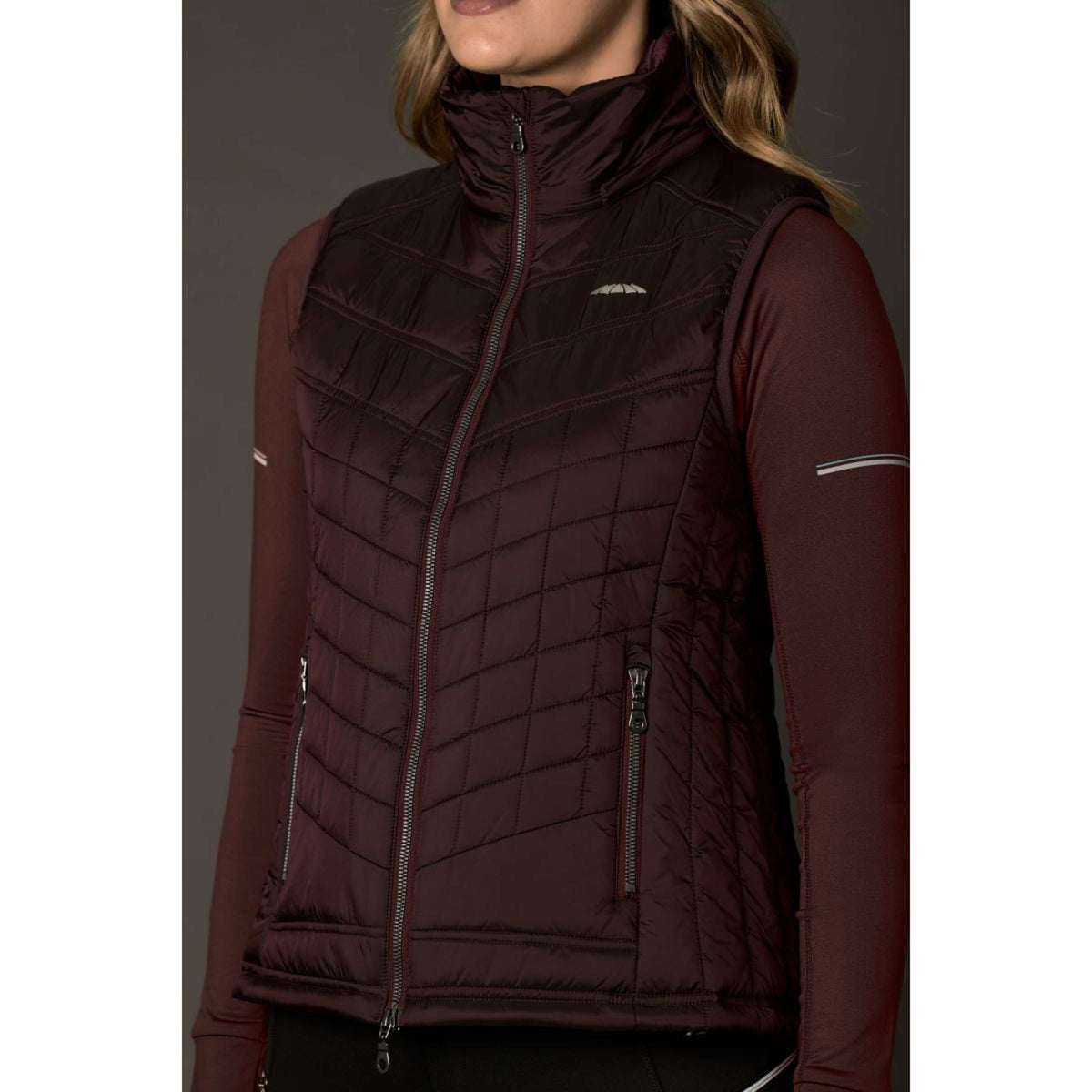 Weatherbeeta Bodywarmer Gia Puffer Mulberry