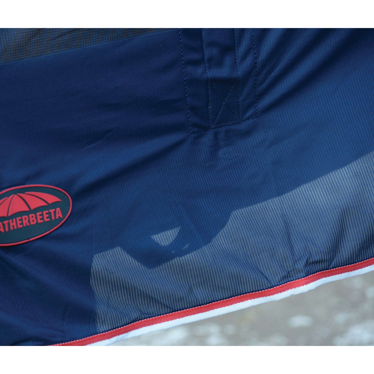 Weatherbeeta Standard Neck Scrim Cooler Navy/Red/White