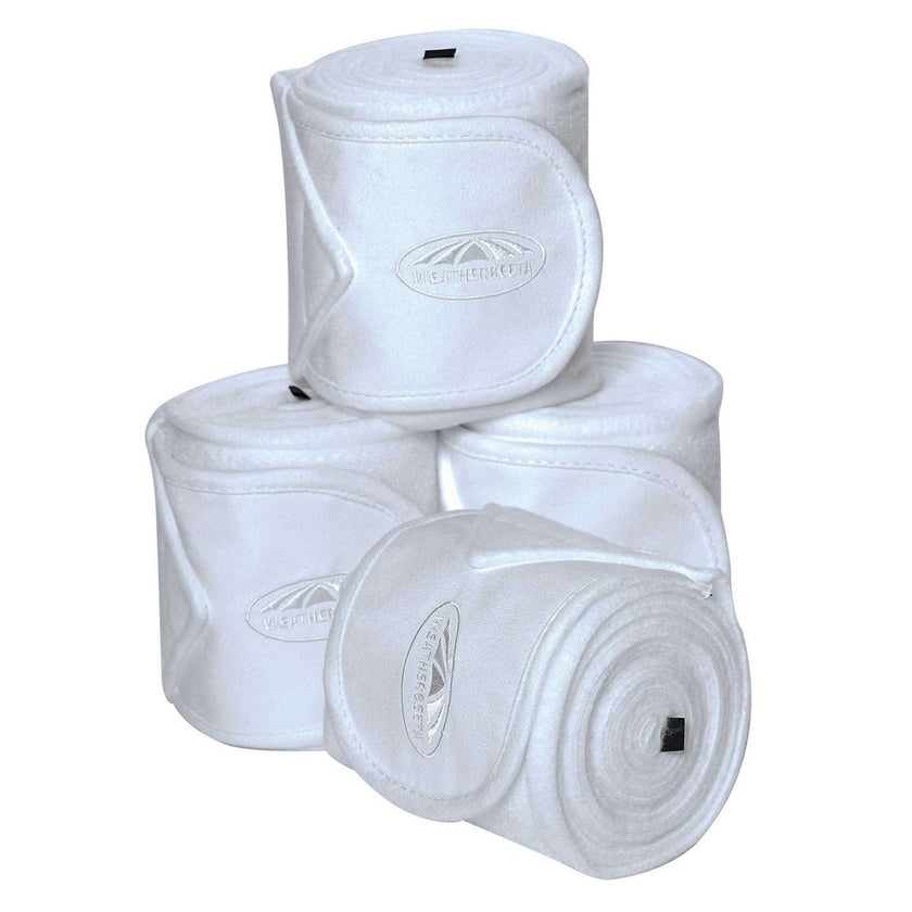 Weatherbeeta Fleece Bandages Prime 4 Pieces White