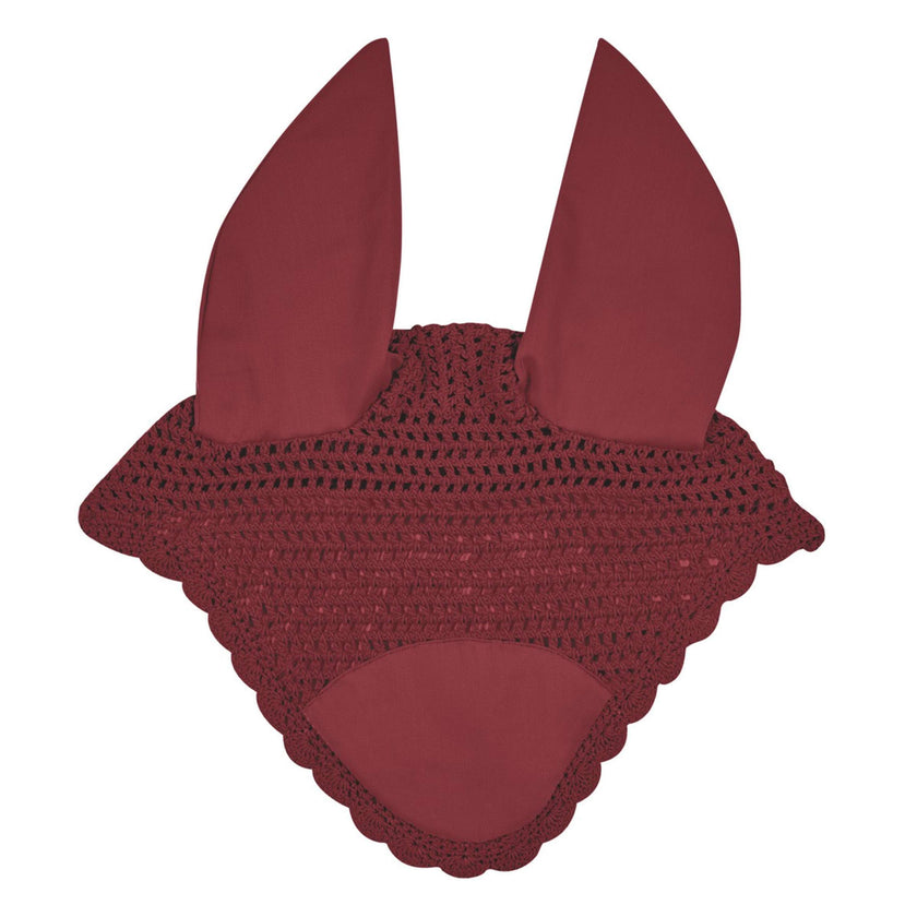 Weatherbeeta Ear Net Prime Maroon