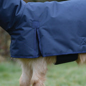 Weatherbeeta Goat Rug Deluxe with Hood Navy