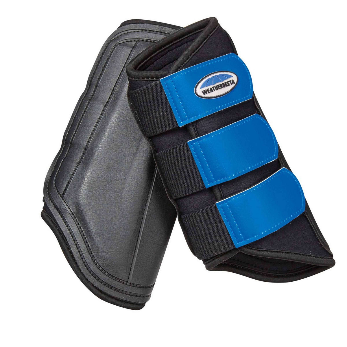 Weatherbeeta Leg protection Prime Black/Royal Blue