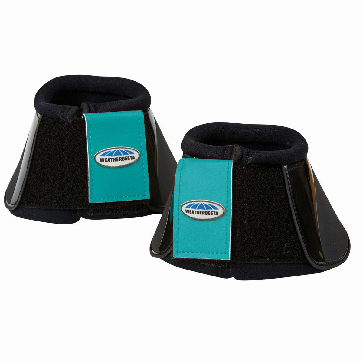 Weatherbeeta Bell Boots Prime Black / Turquoise