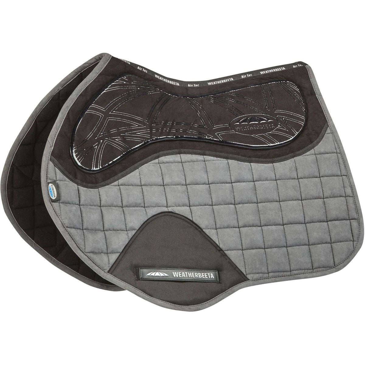 Weatherbeeta Saddlepad Ultra Grip Jumping Grey