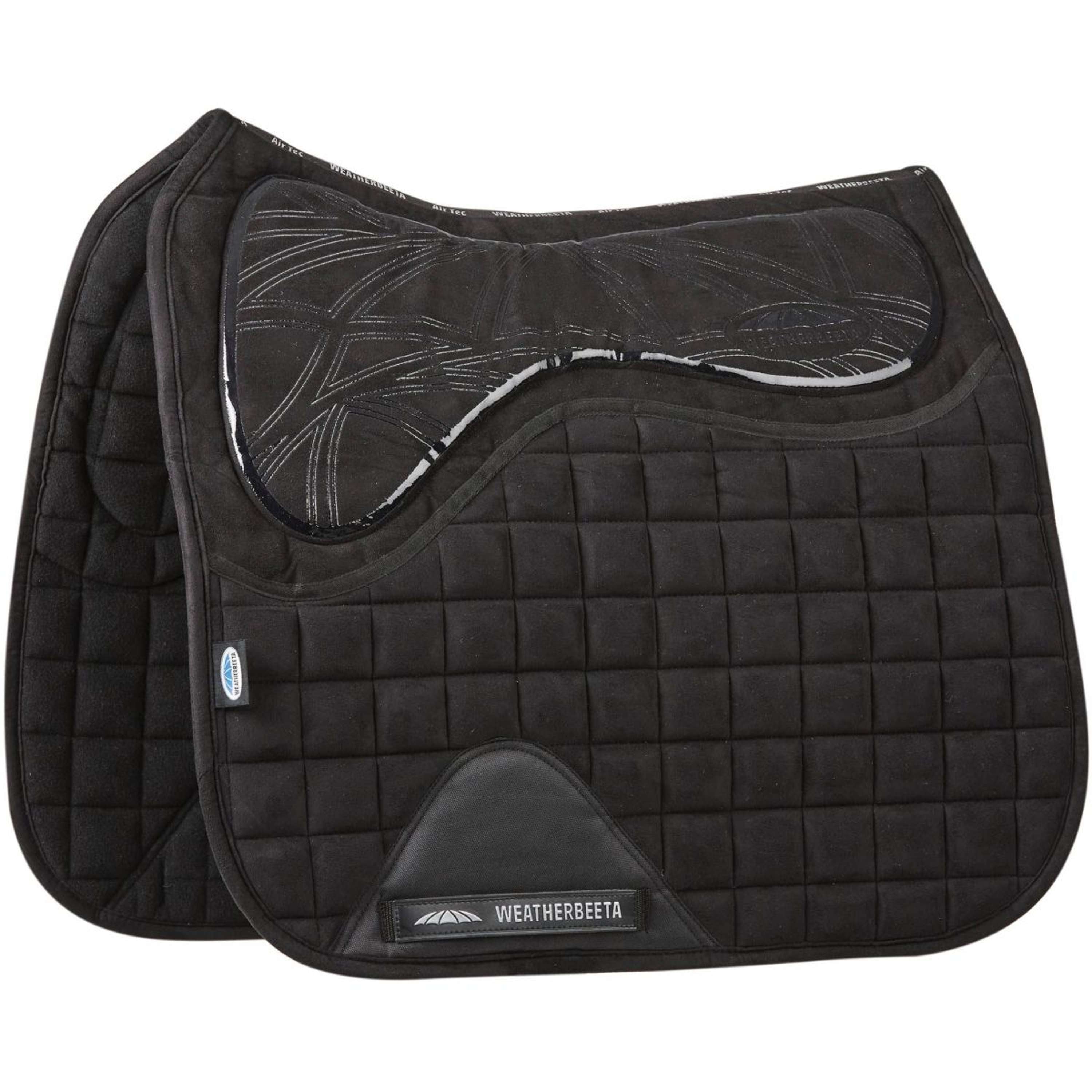 WeatherBeeta Saddlepad Ultra Grip Dressage Black