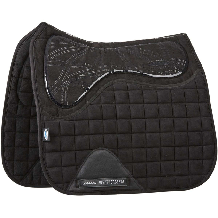 WeatherBeeta Saddlepad Ultra Grip Dressage Black