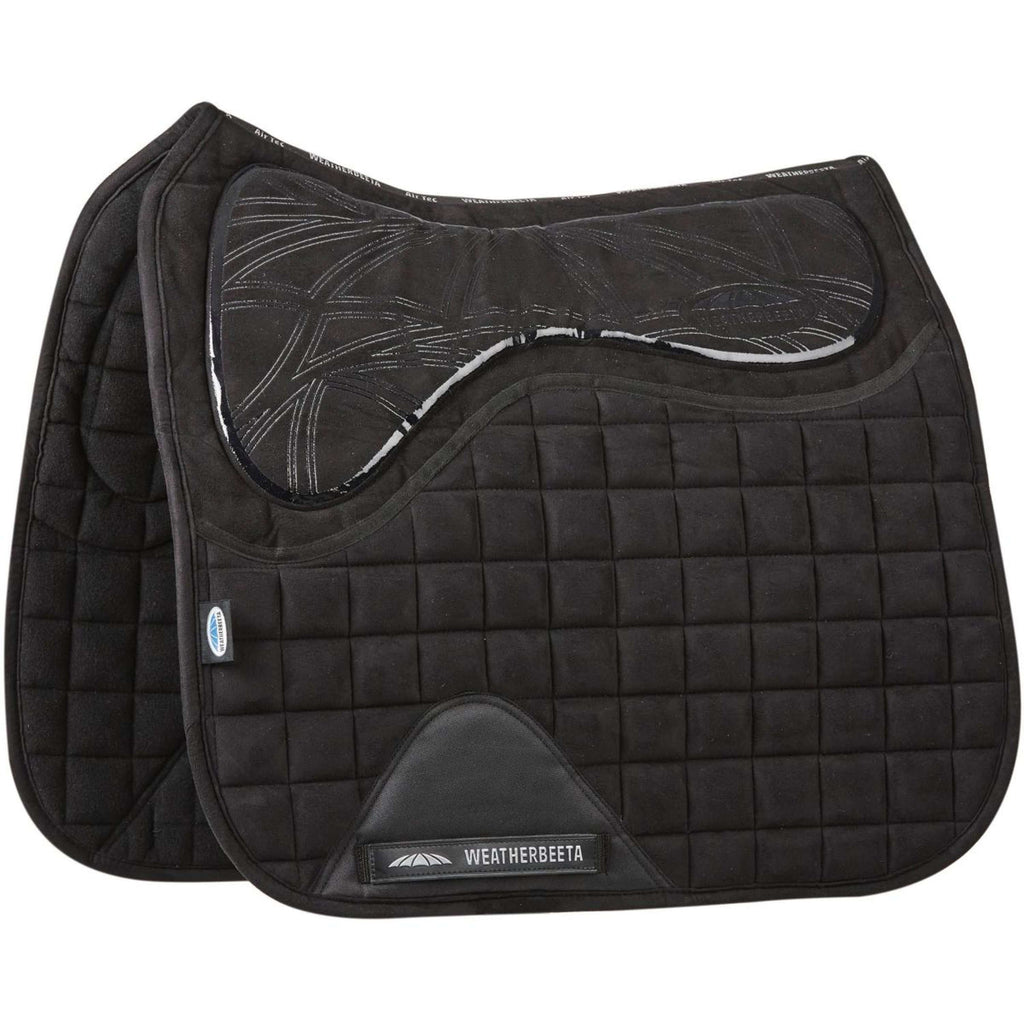 WeatherBeeta Saddlepad Ultra Grip Dressage Black