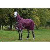 Weatherbeeta Rain Rug Comfitec Plus Dynamic II Combo Neck Lite Maroon/Grey/White