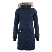 WHIS Long Coat Coach Heat Element Dark Navy