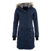 WHIS Long Coat Coach Heat Element Dark Navy