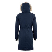 WHIS Long Coat Coach Heat Element Dark Navy