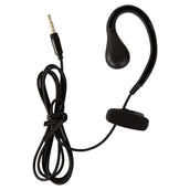 WHIS Earphone Flexibel with Cap Black