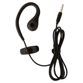 WHIS Earphone Flexibel with Cap Black