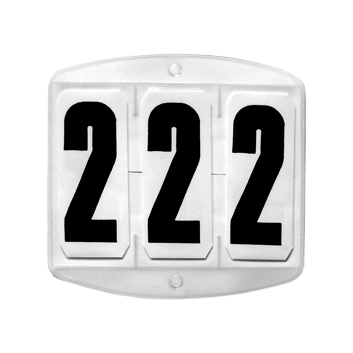 Waldhausen Start numbers Tape 4 Numbers White