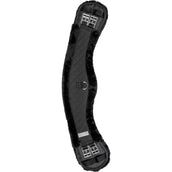 Waldhausen Dressage Girth Half Moon Black/Black