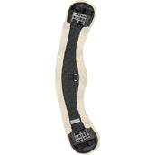 Waldhausen Dressage Girth Half Moon Black/Natural