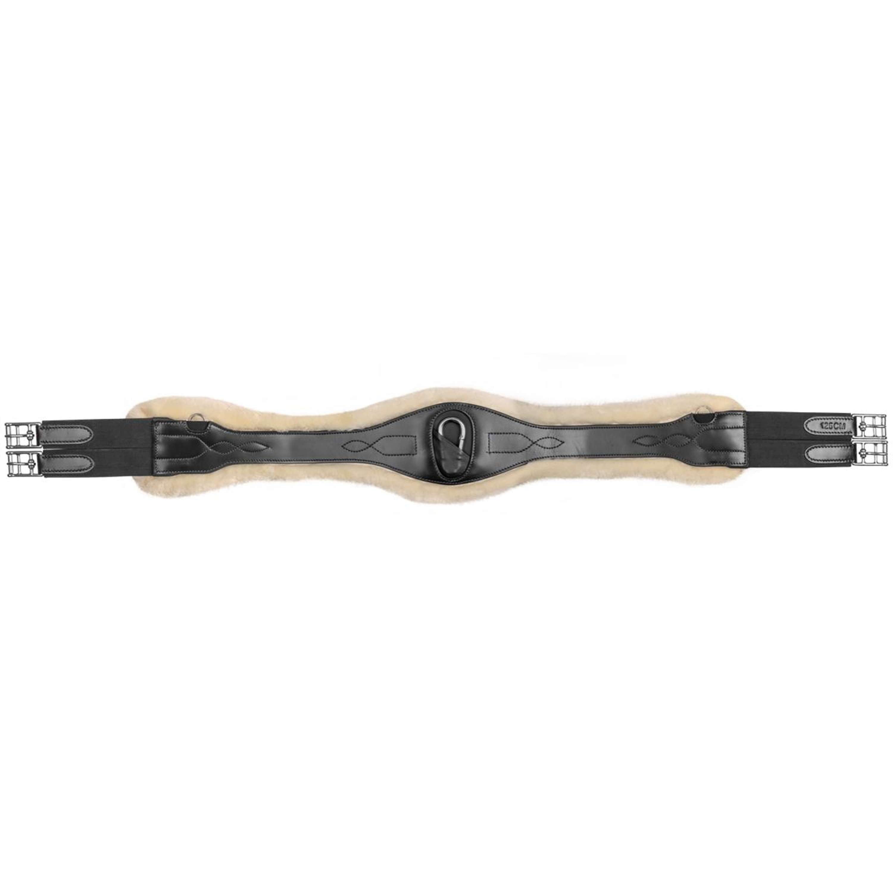 Waldhausen Girth Leather ECO Wool Black