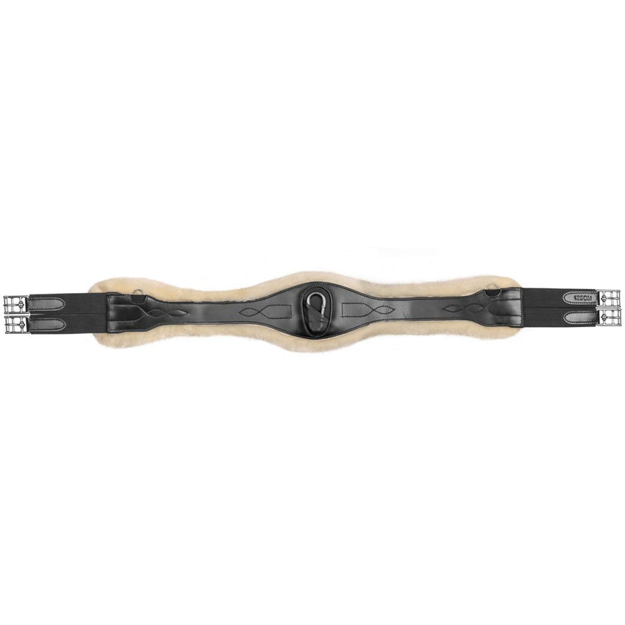 Waldhausen Girth Leather ECO Wool Black