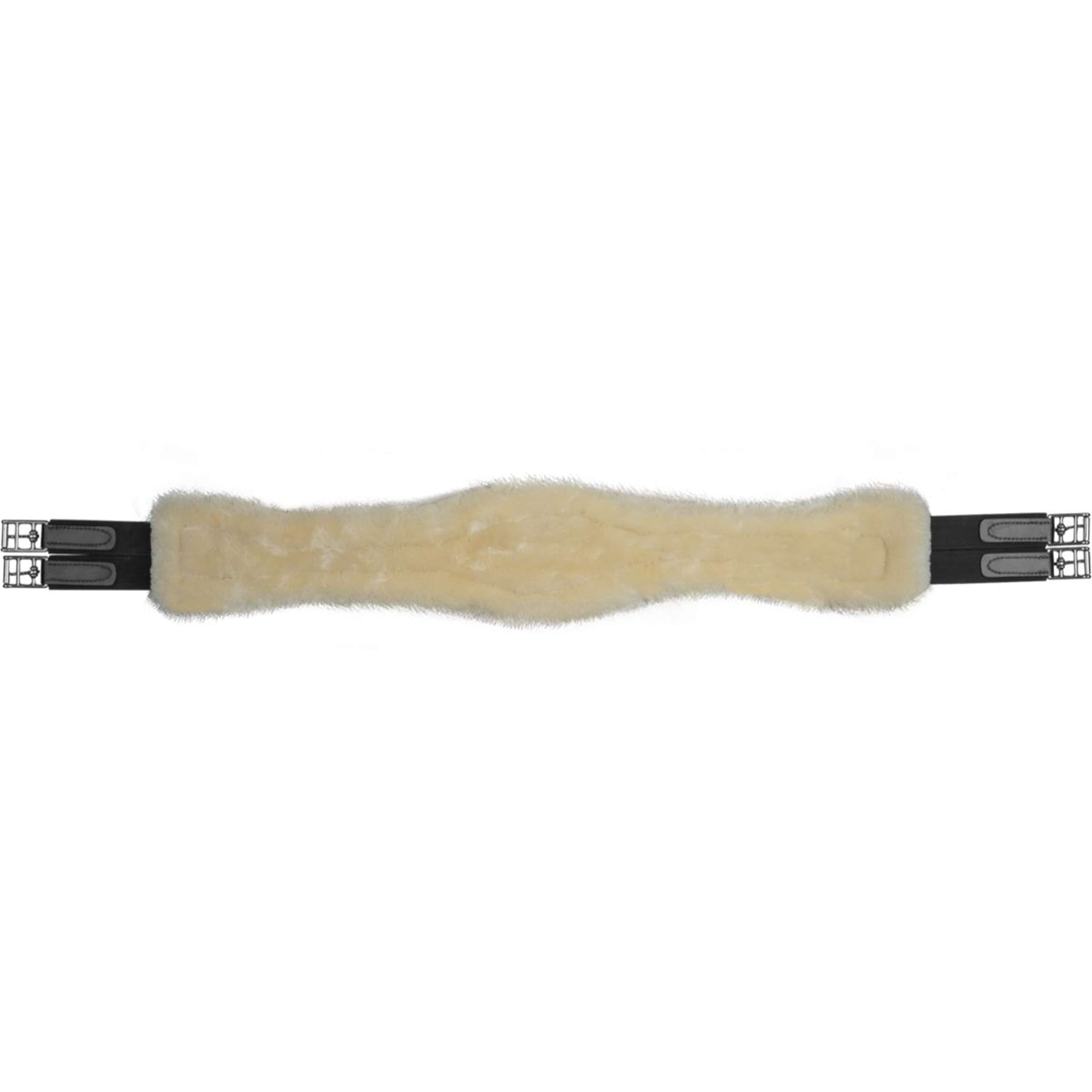 Waldhausen Girth Leather ECO Wool Black