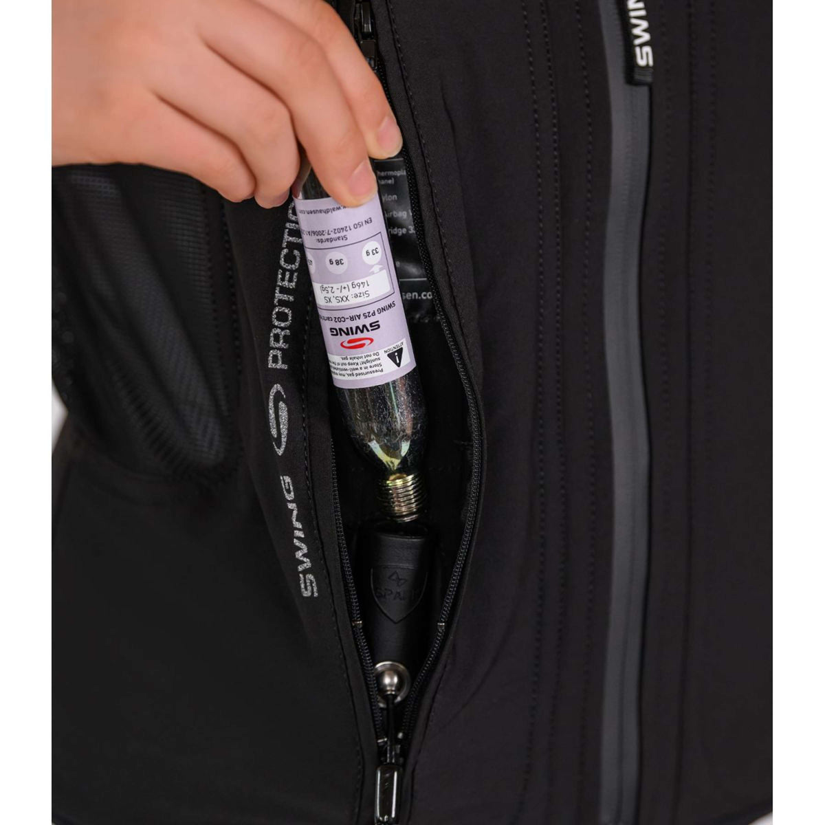 Swing Airbag Jacket P25 AIR Black