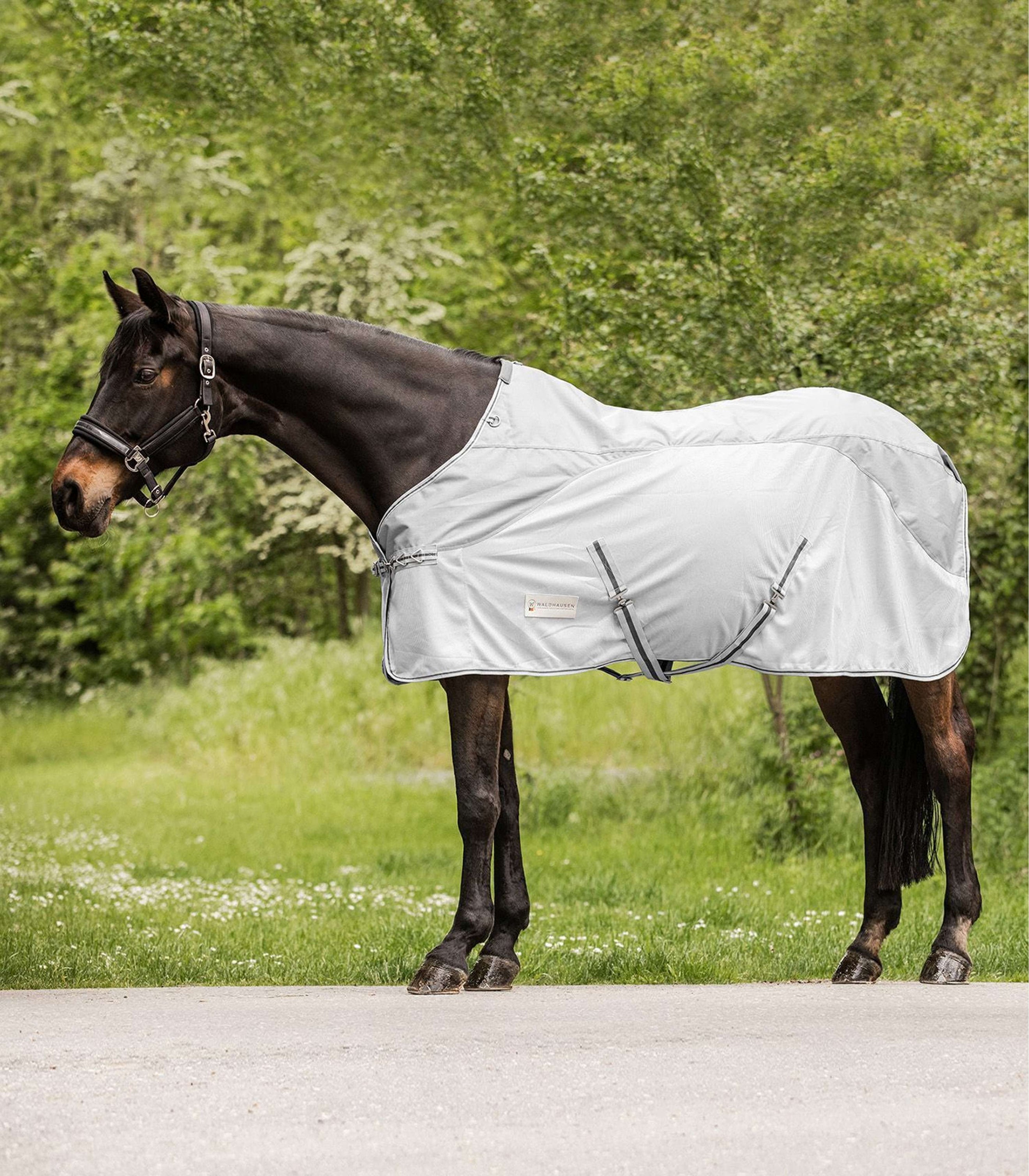 Waldhausen Fly Rug Protect Waterproof Silver grey/Grey/Grey