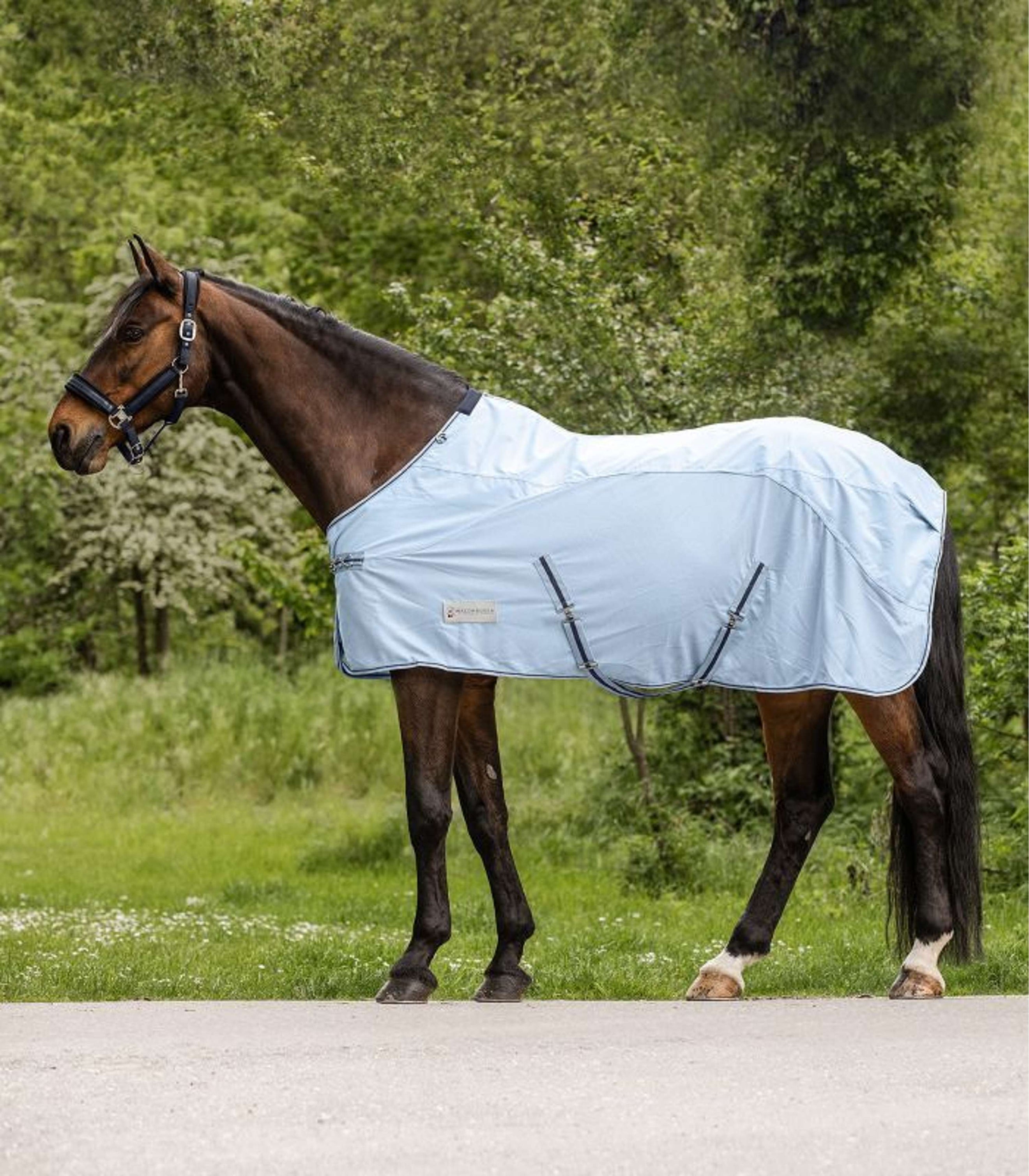 Waldhausen Fly Rug Protect Waterproof Light blue/Night blue