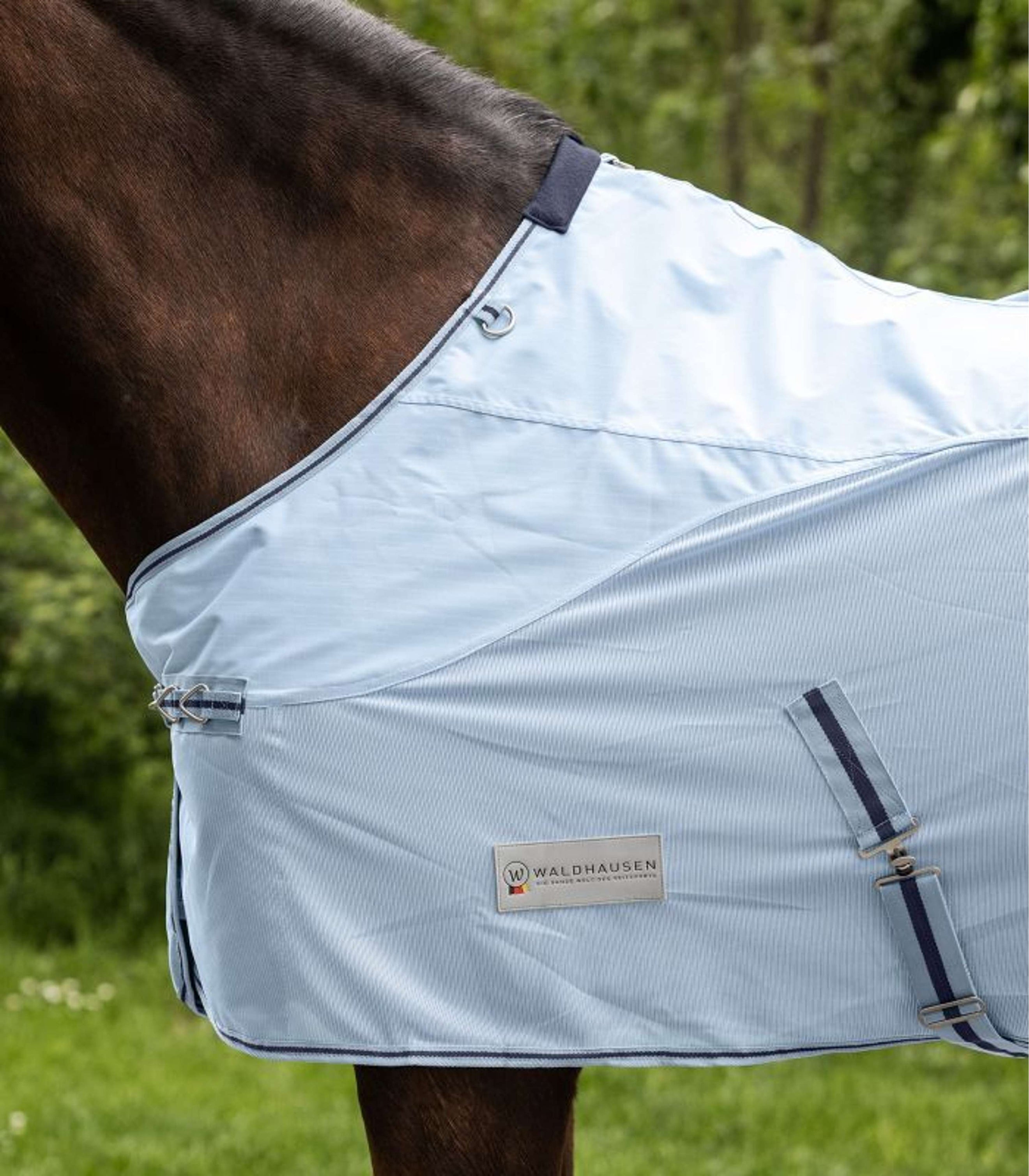 Waldhausen Fly Rug Protect Waterproof Light blue/Night blue