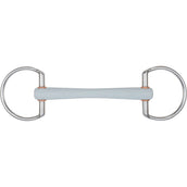 Beris Eggbut Snaffle Straight Mouth Soft R7,5cm