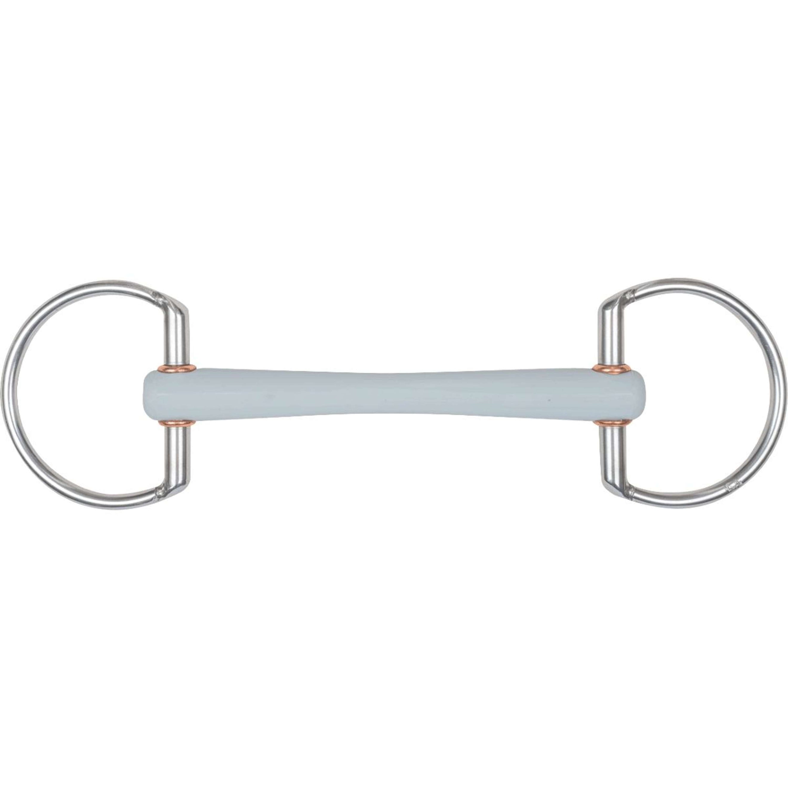 Beris Eggbut Snaffle Straight Mouth Soft R7,5cm