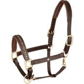 Waldhausen Halter Crystal Leather brown/gold