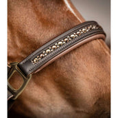 Waldhausen Halter Crystal Leather brown/gold