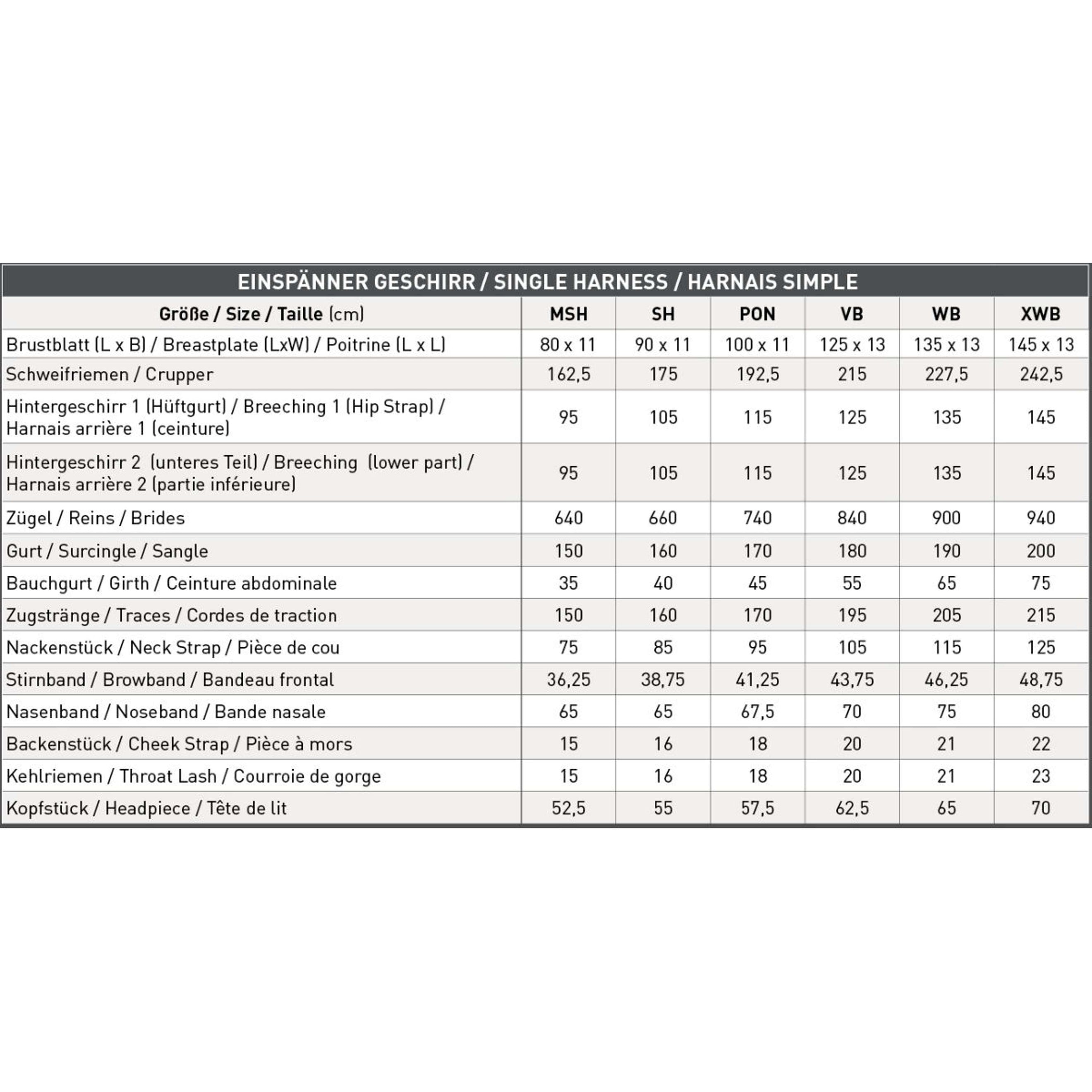 Waldhausen Harness Single Nylon Black Waldhausen Harness Single Nylon Black