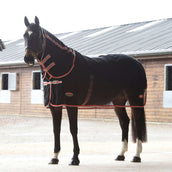 Weatherbeeta Fleece Rug Therapy-Tec Wick Combo Neck Black/Red/Silver