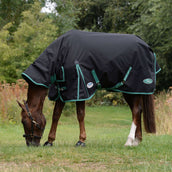 Weatherbeeta Rain Rug Combo Neck Lite Plus 900d Black/Bottle Green