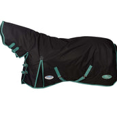 Weatherbeeta Rain Rug Combo Neck Lite Plus 900d Black/Bottle Green