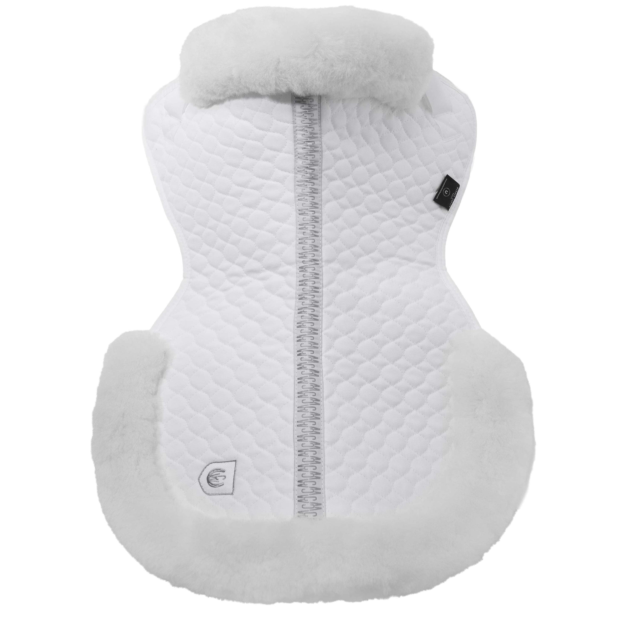 Werner Christ Half Pad Standard Edging White/White Werner Christ Half Pad Standard Edging White/White