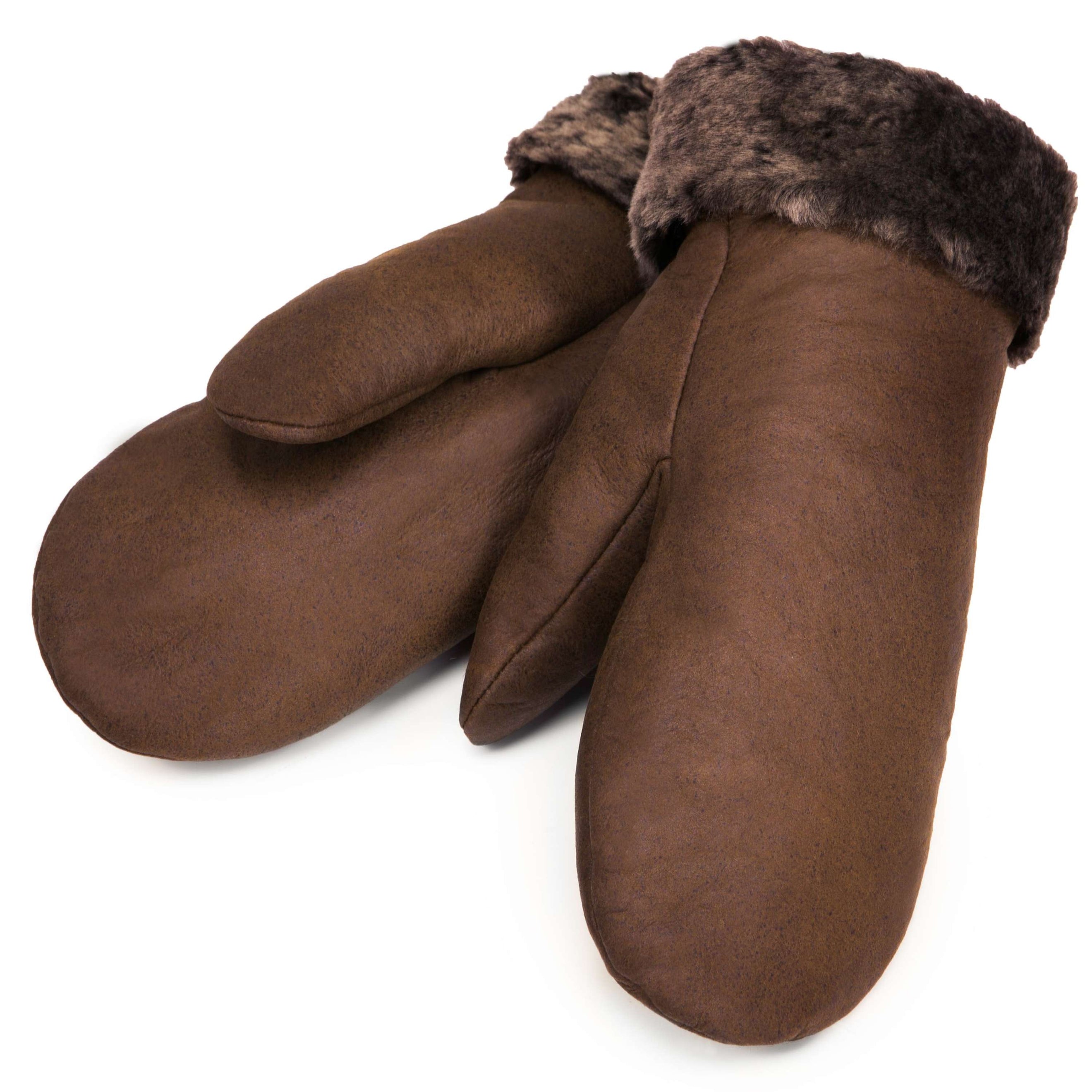 Werner Christ Winter Gloves Mittens Lightbrown