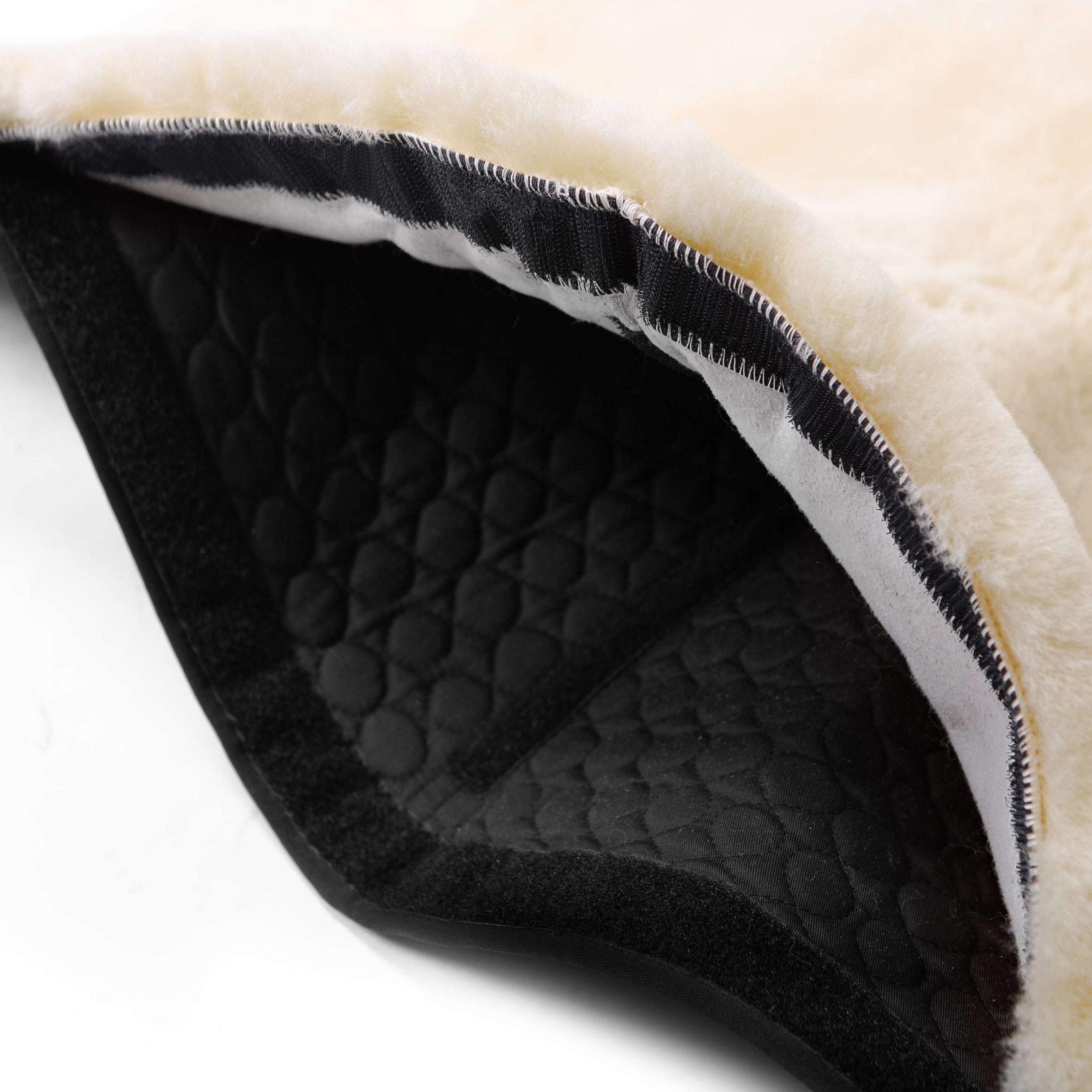 Werner Christ Westernpad Sheepskin 30mm Black/Natural Werner Christ Westernpad Sheepskin 30mm Black/Natural