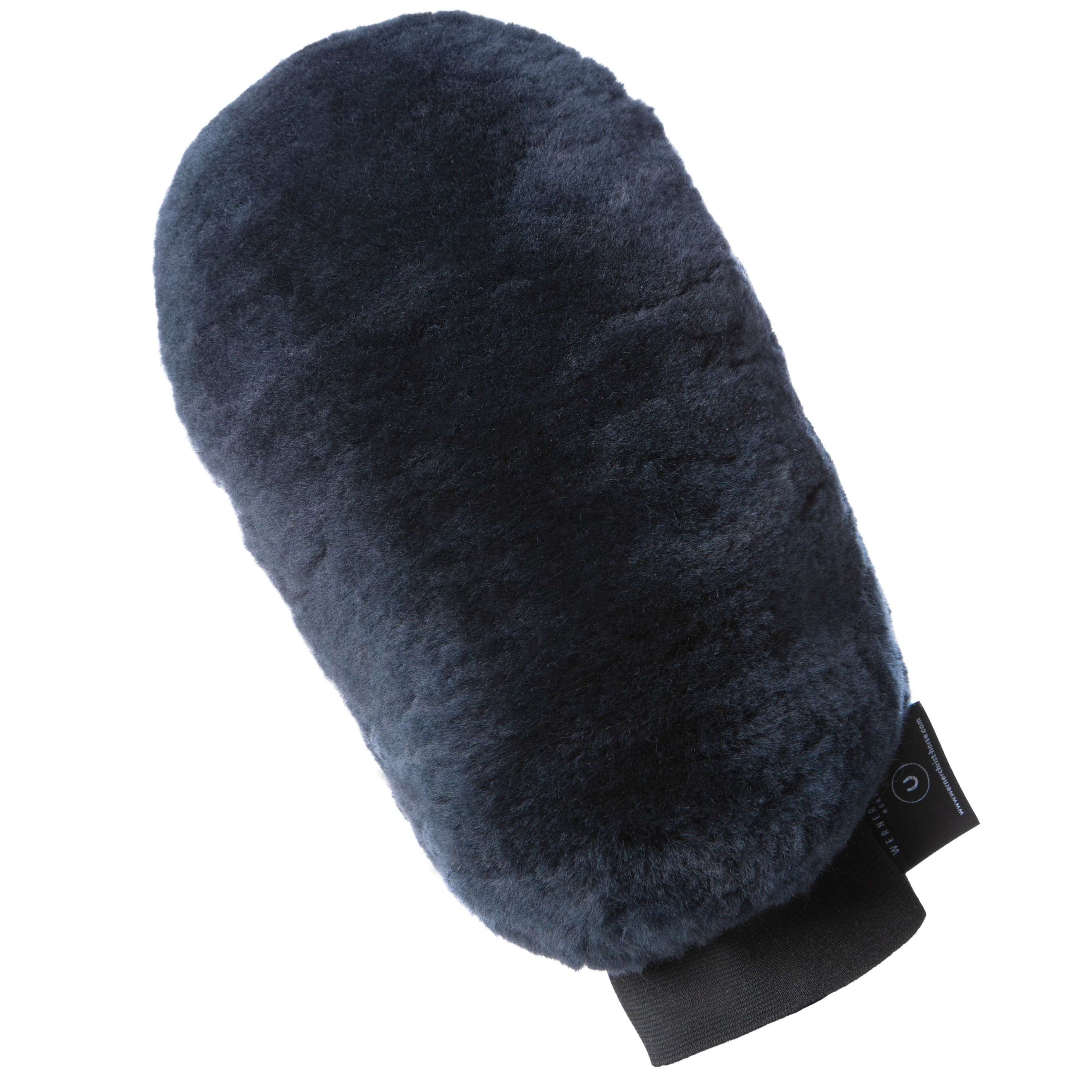 Werner Christ Grooming Glove Sheepskin Anthracite Werner Christ Grooming Glove Sheepskin Anthracite