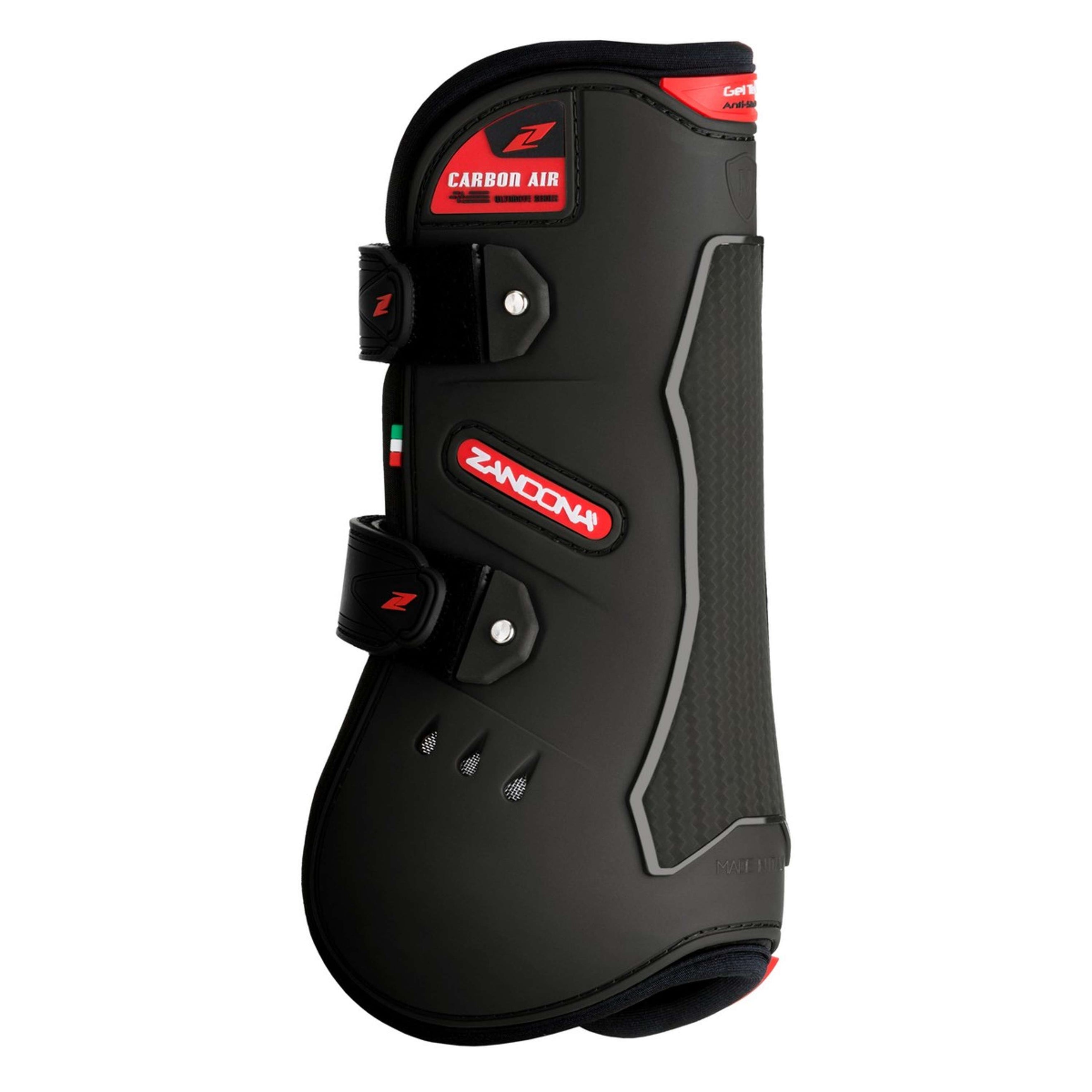 Zandona Tendon Boots Carbon Air Velcro Black