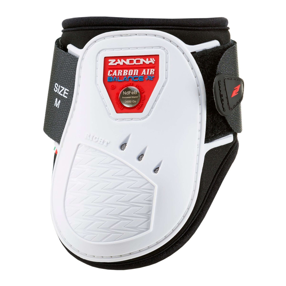 Zandona Fetlock Boots Carbon Air Balance Junior White